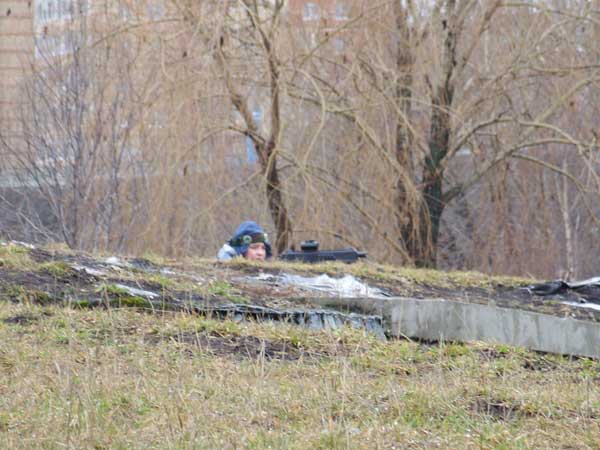Лазертаг-игра в день рождения кадета, 27 апреля 2013 года - Снайпер бьет издалека... :: Лазертаг-клуб «Зарница» - организация лазертаг-игр в Перми