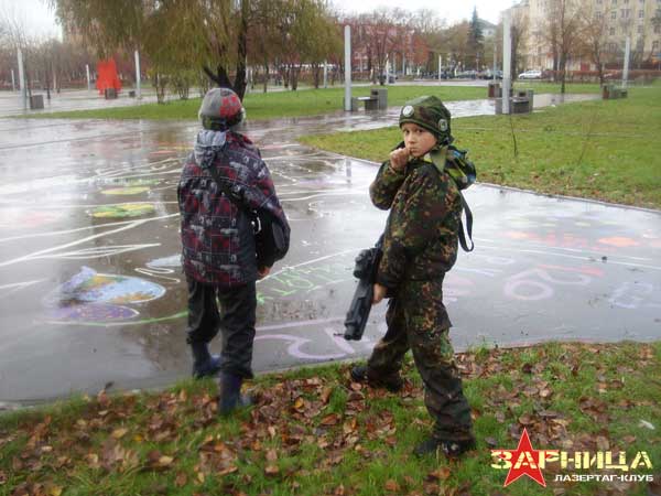 День рождения Никиты 26 октября 2013 года - Перед стартом :: Лазертаг-клуб «Зарница» - организация лазертаг-игр в Перми